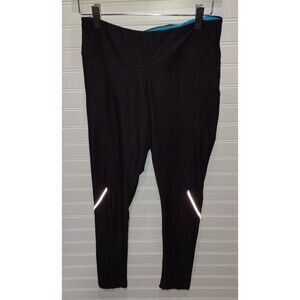 Marika Tek Leggings Women Medium Black Capri Workout Athletic Pant Size M 26x26